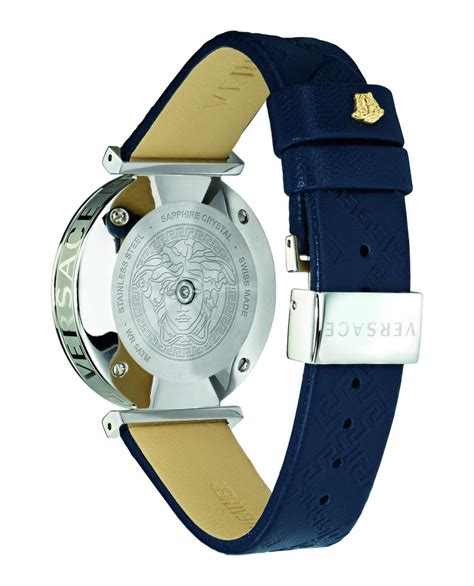 versace v-twist leather watch|Versace Watches for sale .